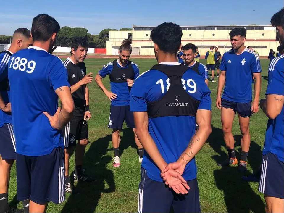 Entrenamiento del Recre en Punta Umbr&iacute;a. - TENOR