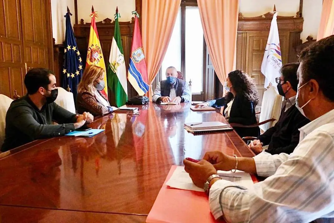 Un momento de la reuni&oacute;n de la Mesa de Trabajo para la Activaci&oacute;n del Protocolo de Lluvias - A. I.