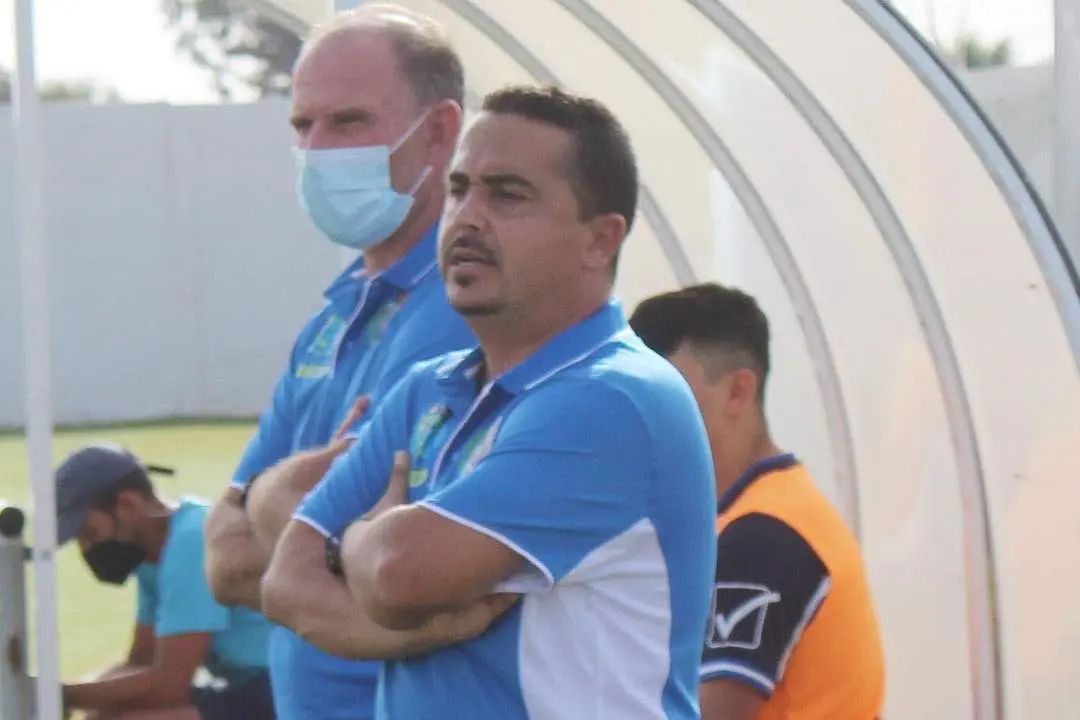Los entrenadores Pepe Rodr&iacute;guez y Hugo Virl&aacute;n - Ra&uacute;l J. Bustillos