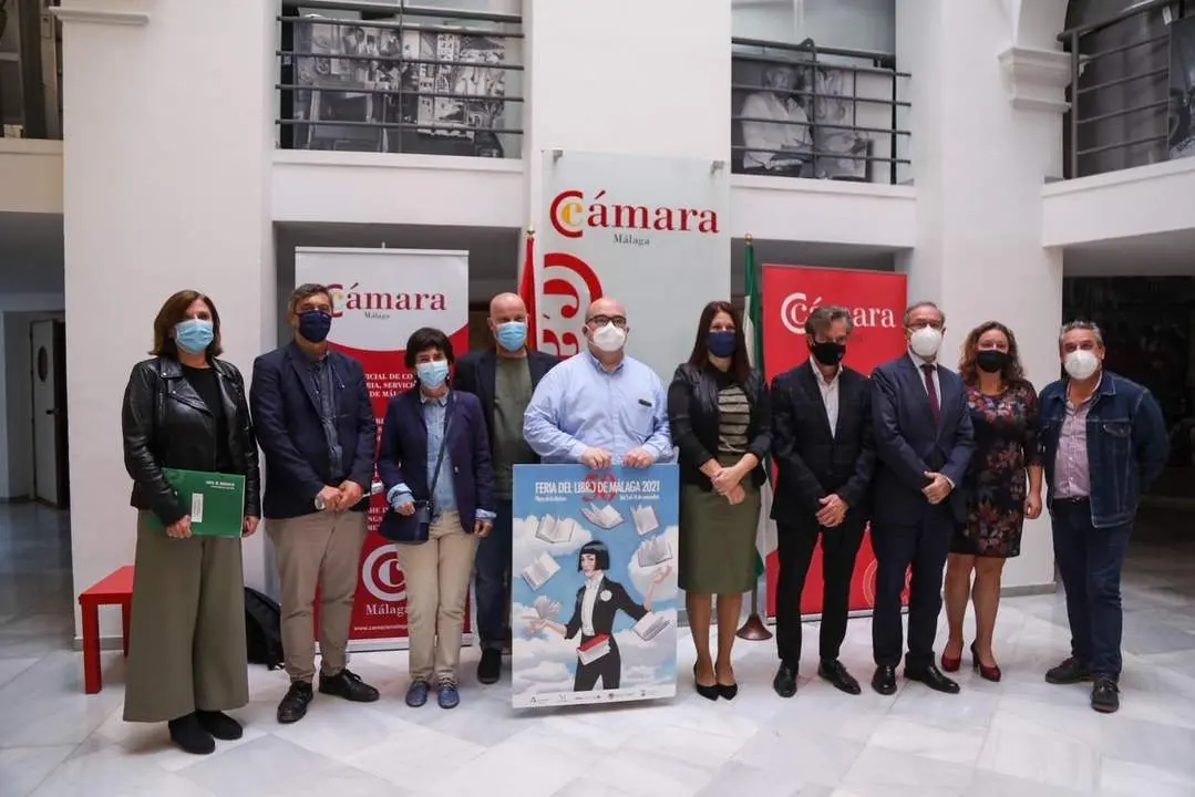 Presentaci&oacute;n de la Feria del Libro de M&aacute;laga 2021. - ayuntamiento 