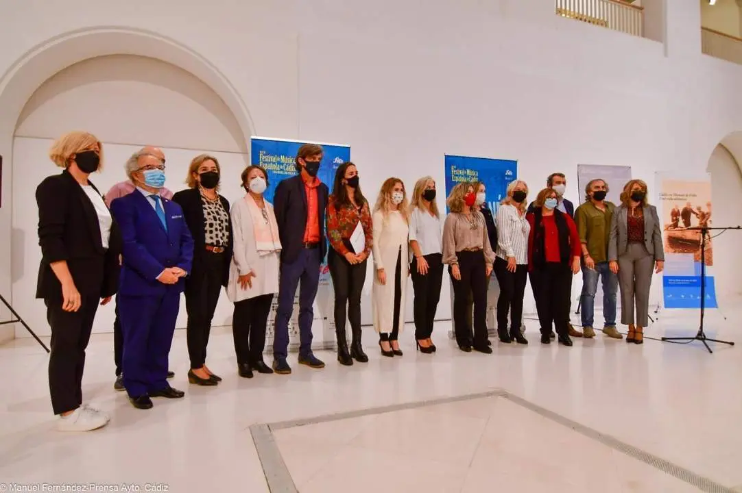 La consejera andaluza de Cultura, Patricia del Pozo, present&oacute; la programaci&oacute;n. - 