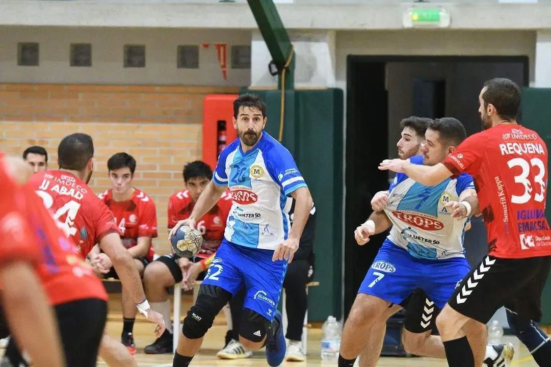 Imagen del partido en el Colegio Los Olivos - 