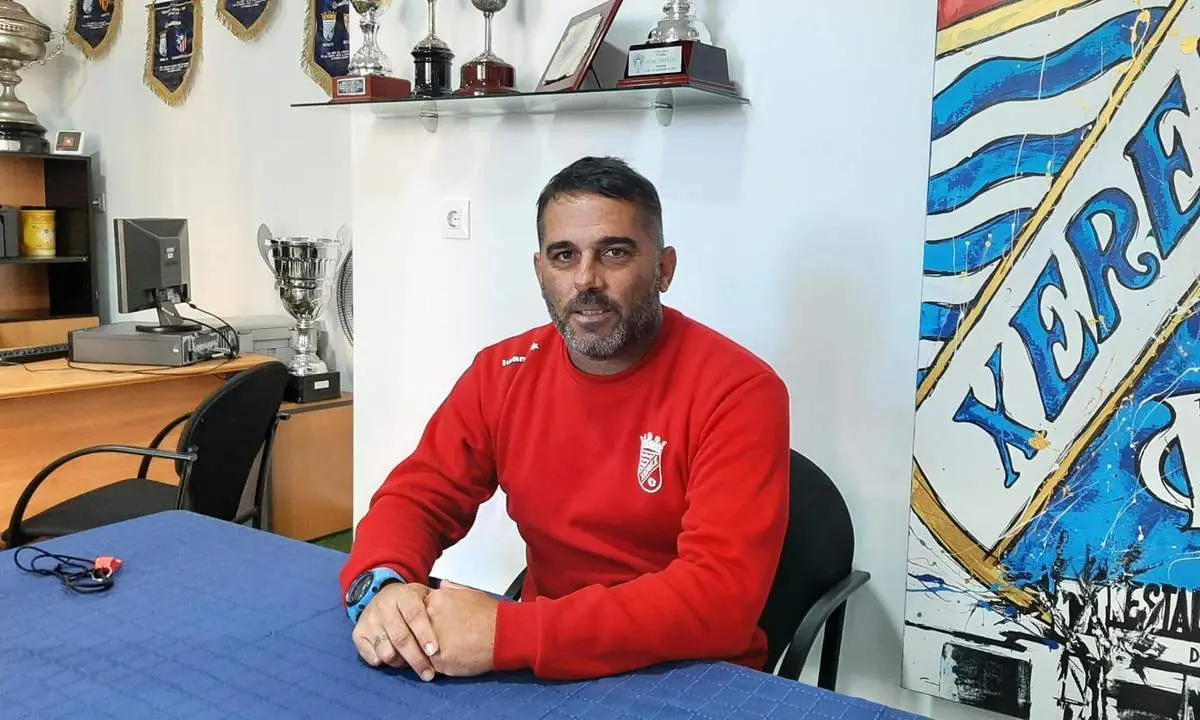 Emilio Fajardo, este viernes, en rueda de prensa. - Viva Jerez