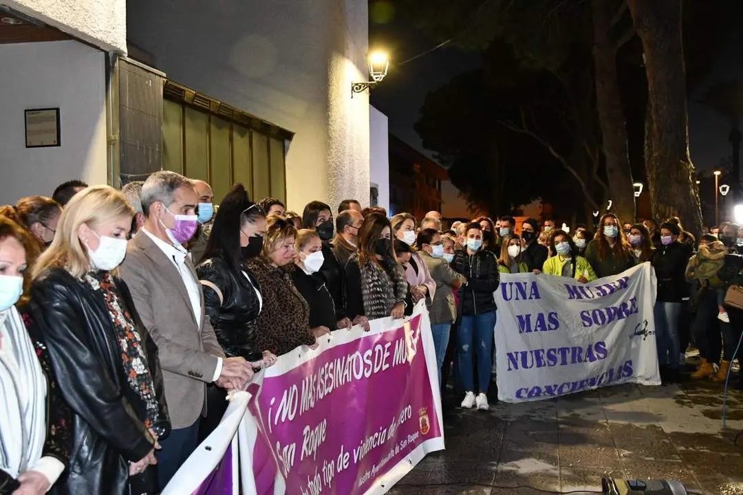 Concentraci&oacute;n en San Roque. - A. I.