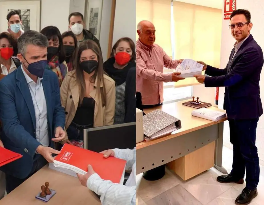 Entrega de avales de ambas candidaturas. - EP