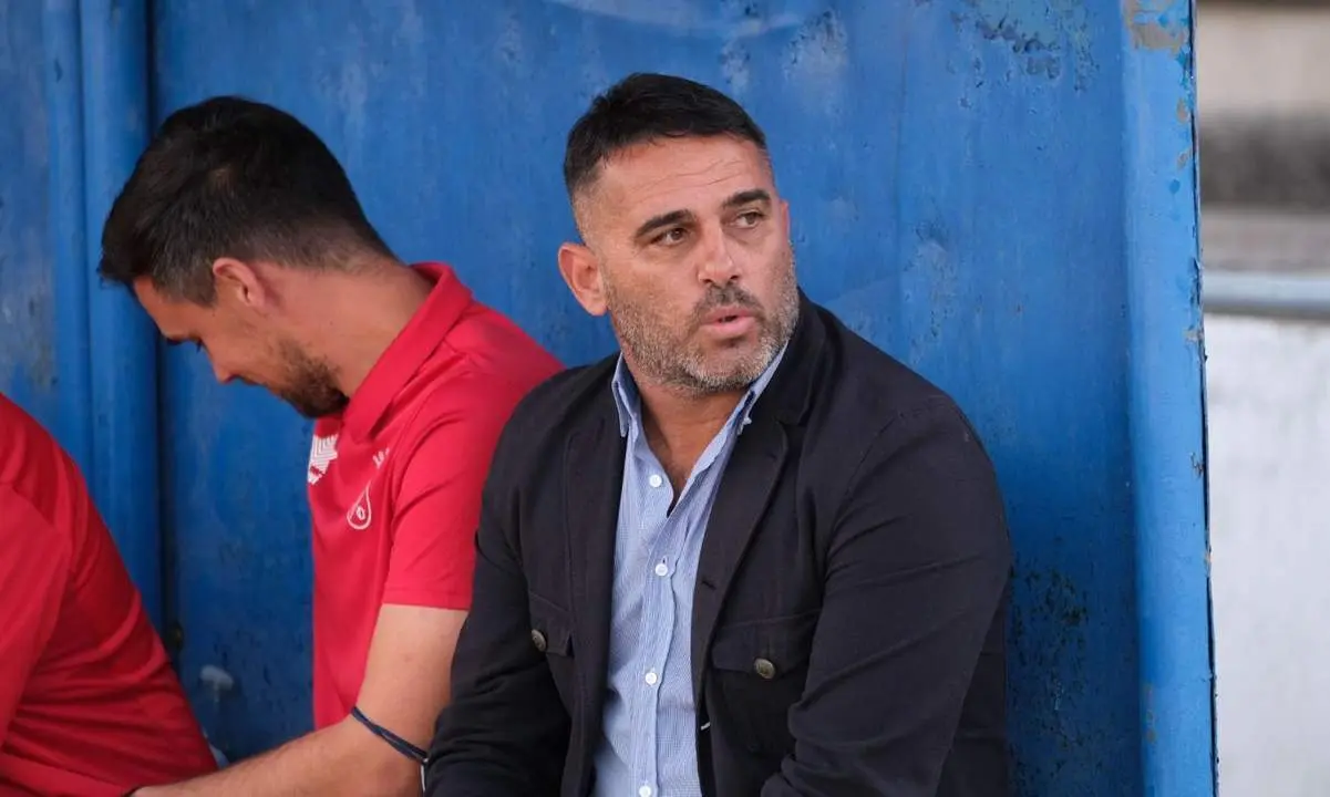 Emilio Fajardo, este pasado domingo en el Pedro S. Garrido. - Cristo Garc&iacute;a