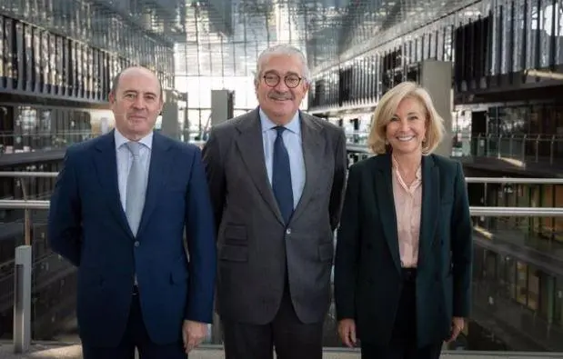 Jose Antonio Fern&aacute;ndez Gallar, Consejero Delegado De OHLA; El Consejero Delegado De Endesa, Jos&eacute; Bogas; Y La Consejera Delegada De Bankinter, Mar&iacute;a Dolores Dancausa. - Endesa