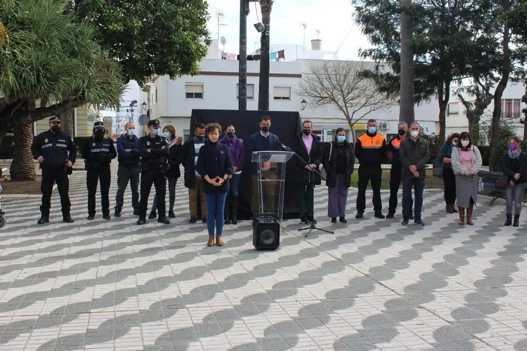 Imagen de la concentraci&oacute;n del 25N. - A.I.