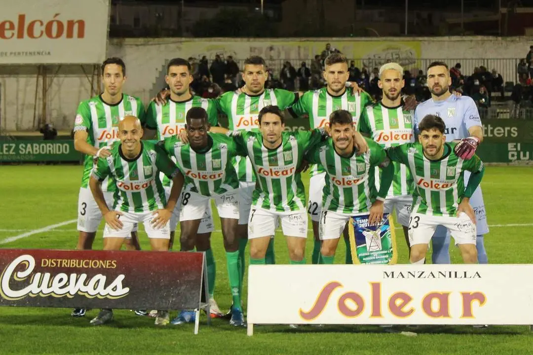 Once inicial que present&oacute; el Atl&eacute;tico Sanluque&ntilde;o ante el Albacete en El Palmar - Ra&uacute;l J. Bustillos