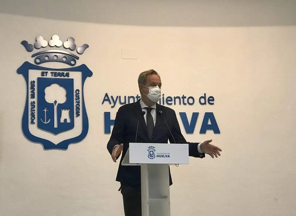 El teniente alcalde de Urbanismo, Medio Ambiente y Transici&oacute;n Ecol&oacute;gica del Ayuntamiento de Huelva, Manuel G&oacute;mez M&aacute;rquez. - VH
