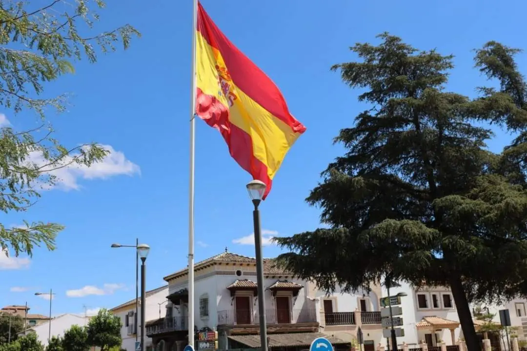 Bandera Espa&ntilde;a Ronda. - 