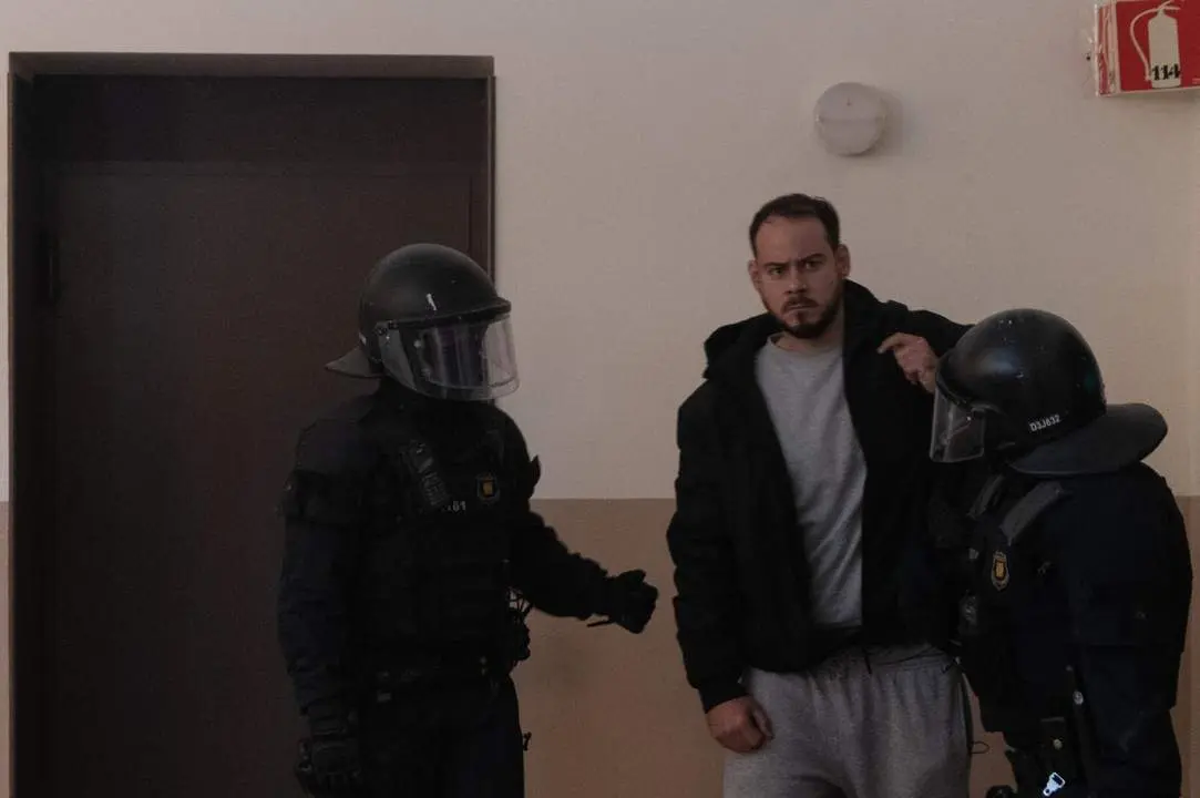 Detenci&oacute;n de Pablo Hasel en una imagen de archivo. - LORENA SOPENA I L&Oacute;PEZ / EUROPA PRESS