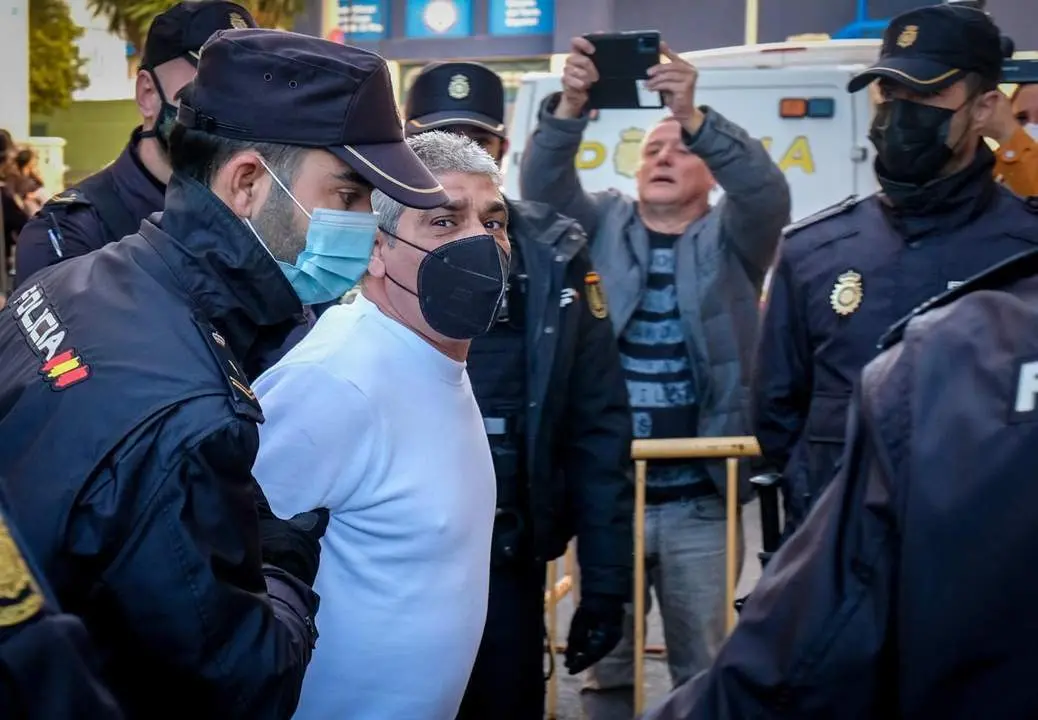 Montoya llega a la Audiencia en el cuarto d&iacute;a de juicio. - J. P&Eacute;REZ / EFE