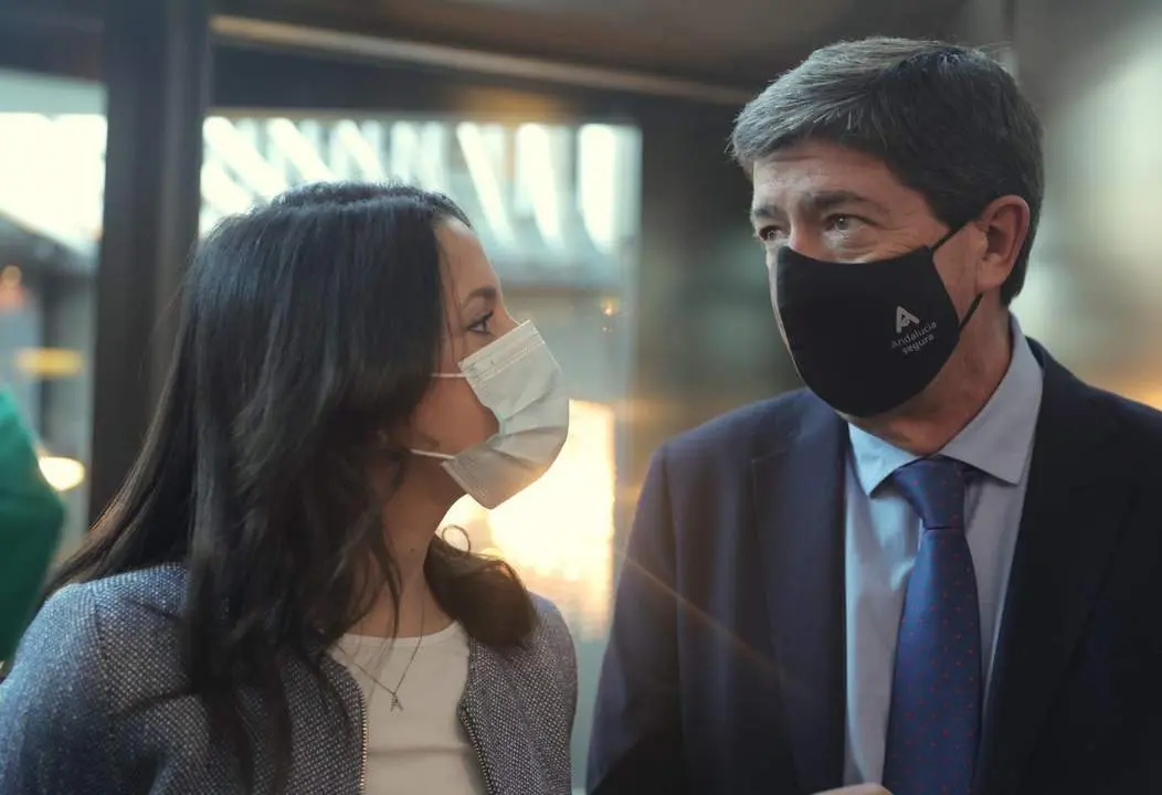 In&eacute;s Arrimadas y Juan Mar&iacute;n - Europa Press