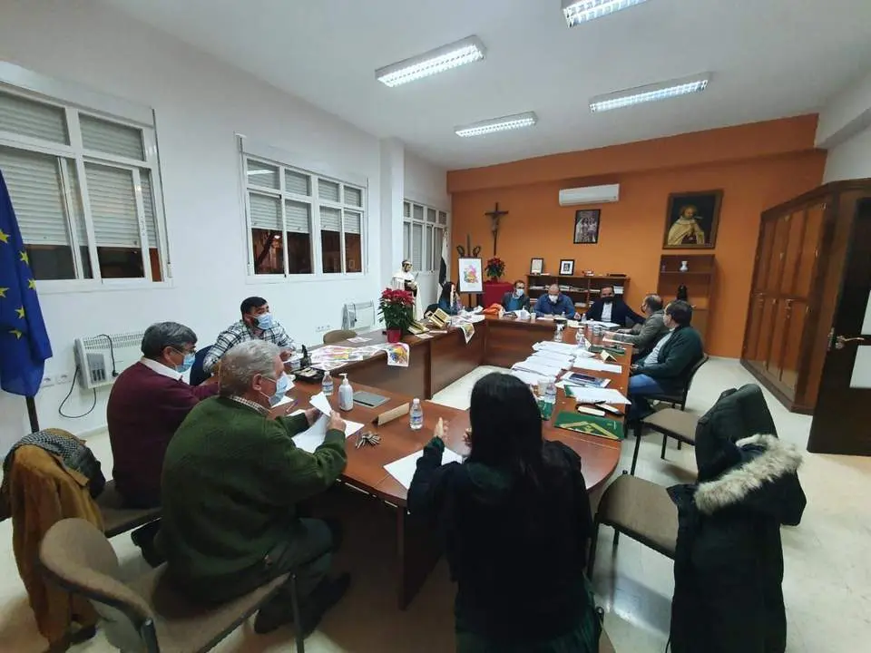 El jurado del certamen. - 