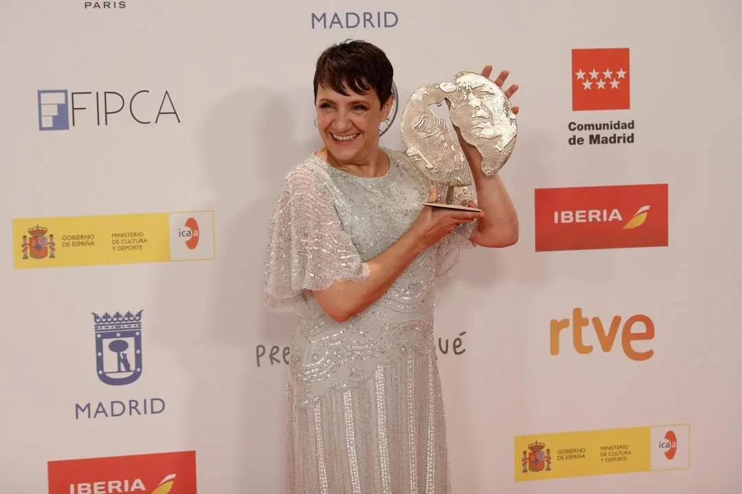 La actriz Blanca Portillo recibe el Premio Forqu&eacute; a Mejor Interpretaci&oacute;n Femenina - EFE/Rodrigo Jimenez