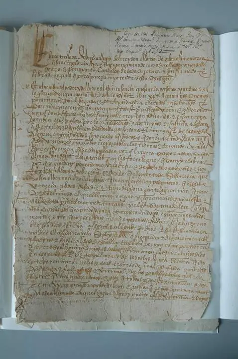 FOTO CARTA PEUBLA DE EL PUERTO DE SANTA MAR&Iacute;A.  - VIVA