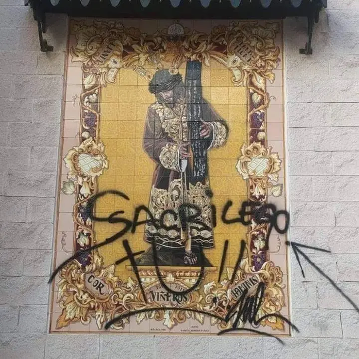 La pintada de Vi&ntilde;eros. - A. C.