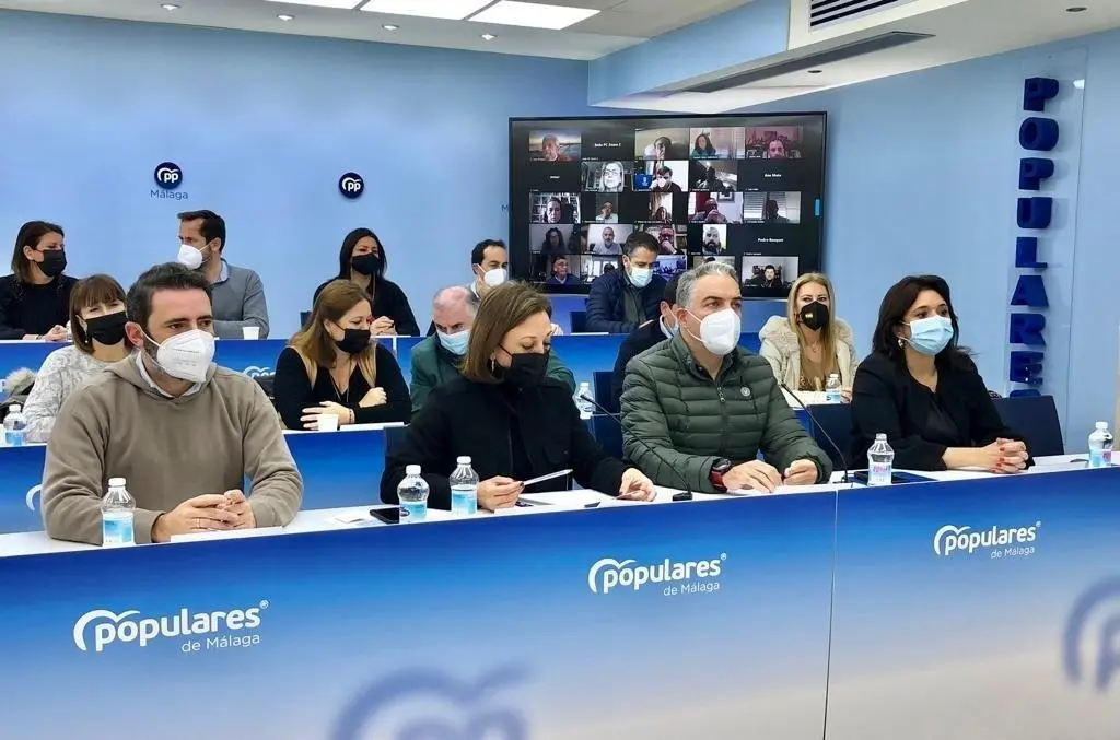 Junta Directiva del PP de M&aacute;laga. - PP