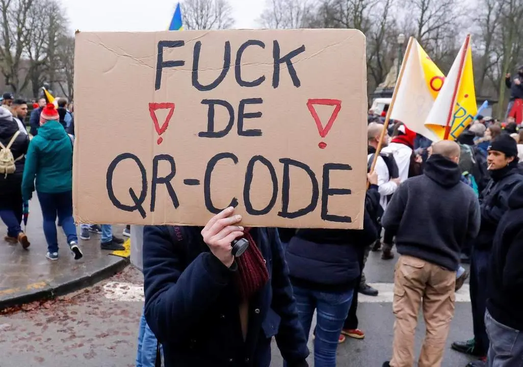 Manifestaci&oacute;n en Bruselas. - EFE