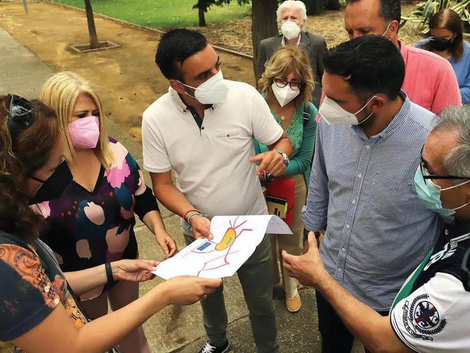 Mamen S&aacute;nchez y Jos&eacute; Antonio D&iacute;az, en San Joaqu&iacute;n.  - Andaluc&iacute;a Informaci&oacute;n