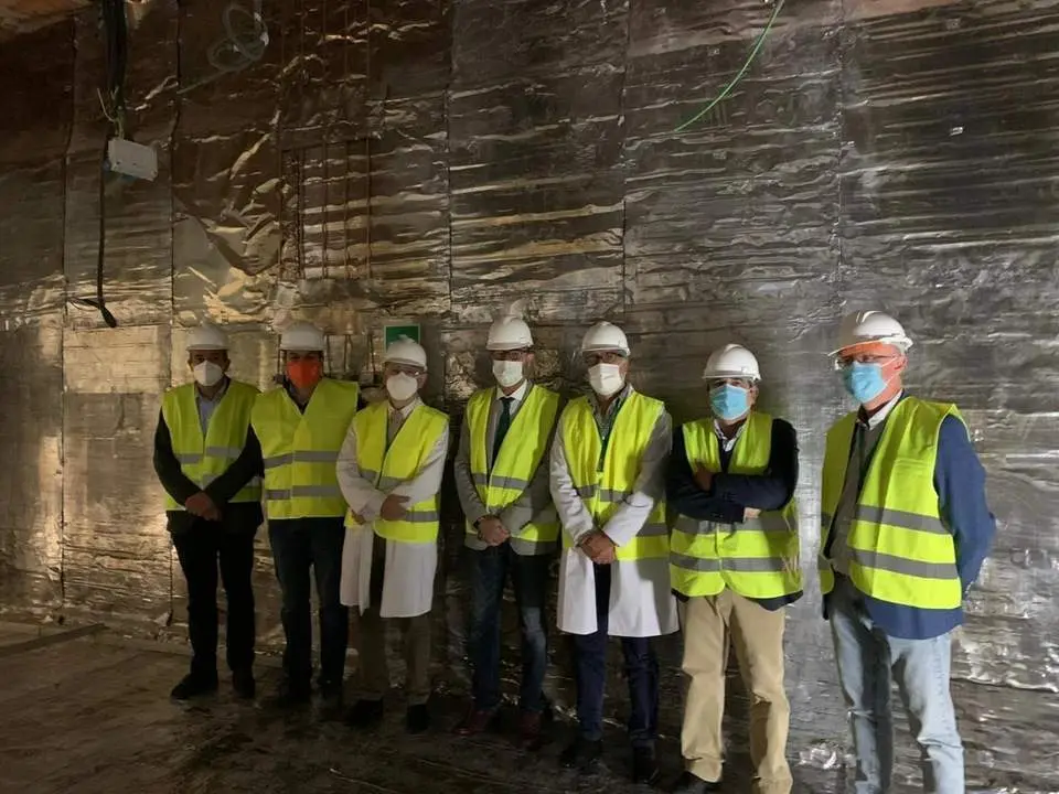 VIsita a las obras. - Junta de Andaluc&iacute;a
