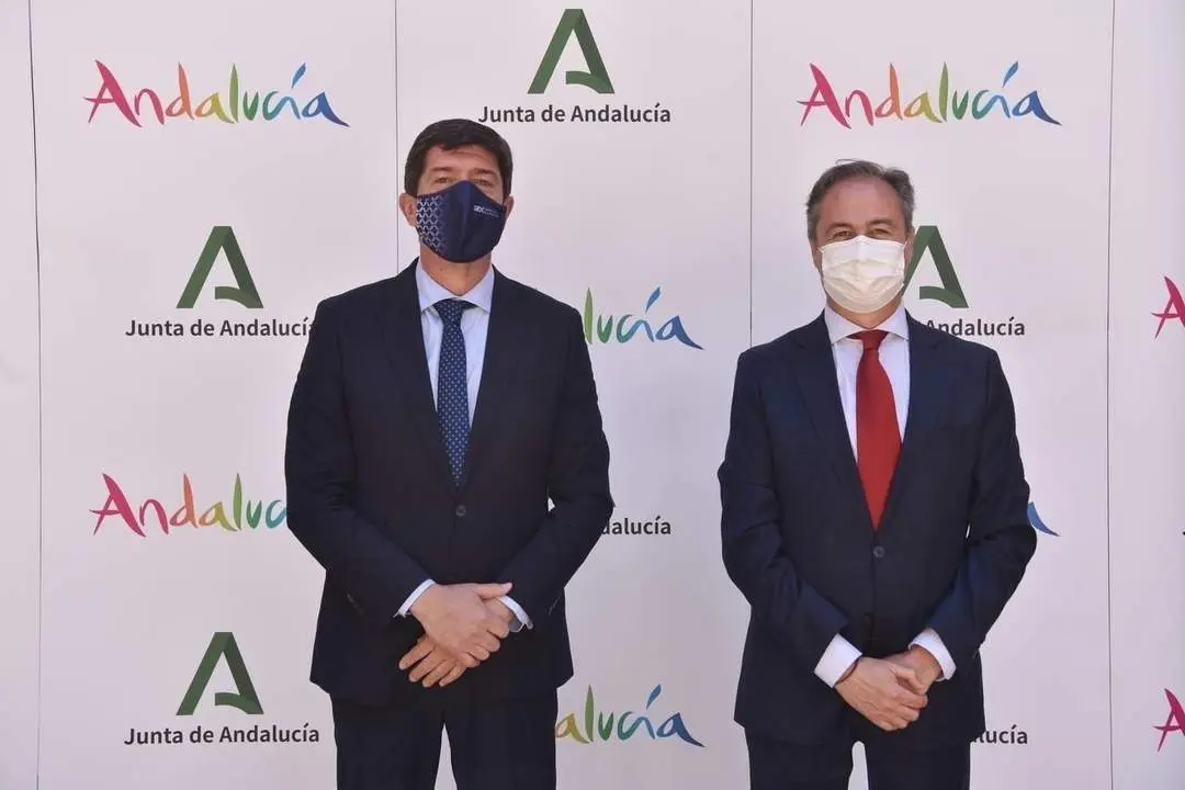 Pimentel y Mar&iacute;n en una imagen de archivo. - Junta