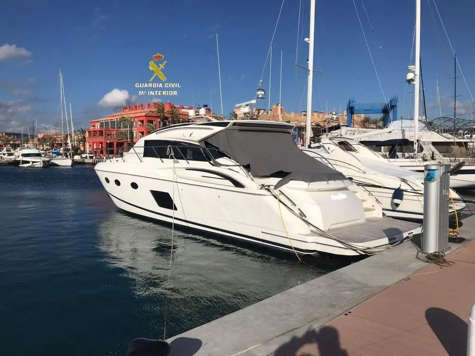 El yate objeto del intento de robo. - E. P.