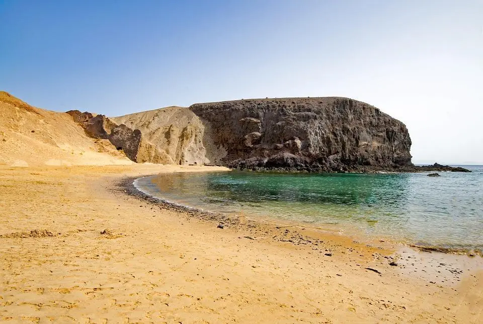 Playa de Lanzarote. - 