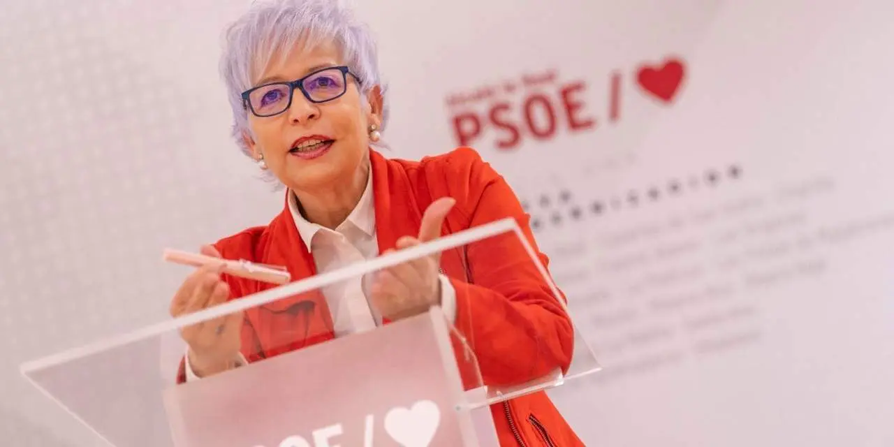 La vecesecretaria general del PSOE de Alcal&aacute;, Elena V&iacute;boras.  - PSOE