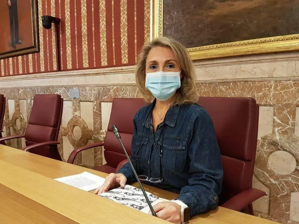 La concejal de IU, Eva Oliva.  - IU