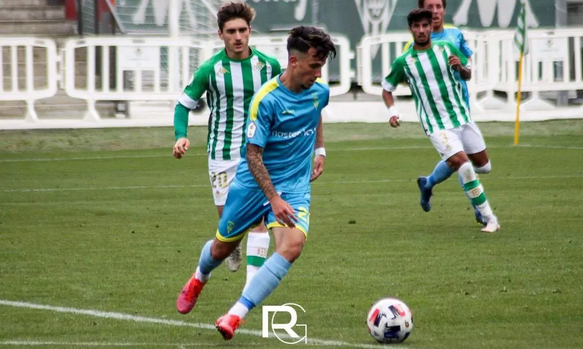 Ram&oacute;n Garc&iacute;a, con la camiseta del Algeciras CF. - Twitter Ram&oacute;n Garc&iacute;a