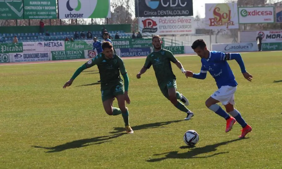 Imagen del partido de este domingo del Xerez DFC frente al Villanovense. - xerezdfc.com