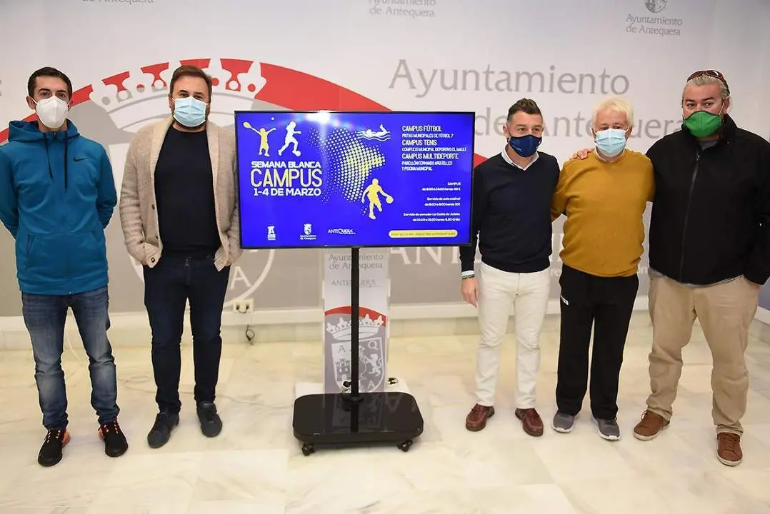 El &Aacute;rea de Deportes promueve el desarrollo de tres campus deportivos en la semana blanca. - Ayto. Antequera