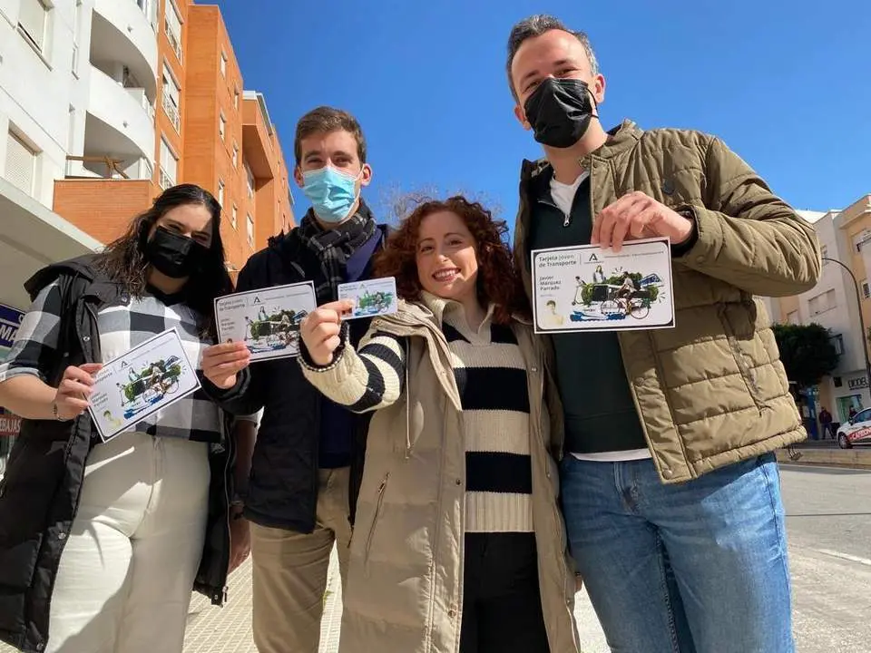 Presentaci&oacute;n en San Fernando de la tarjeta de transporte. - 