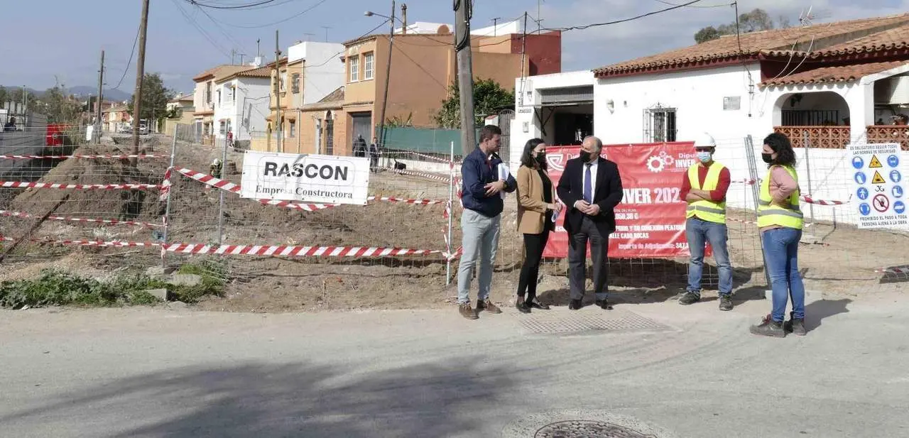 Obras en la calle Prior de Algeciras. - AI