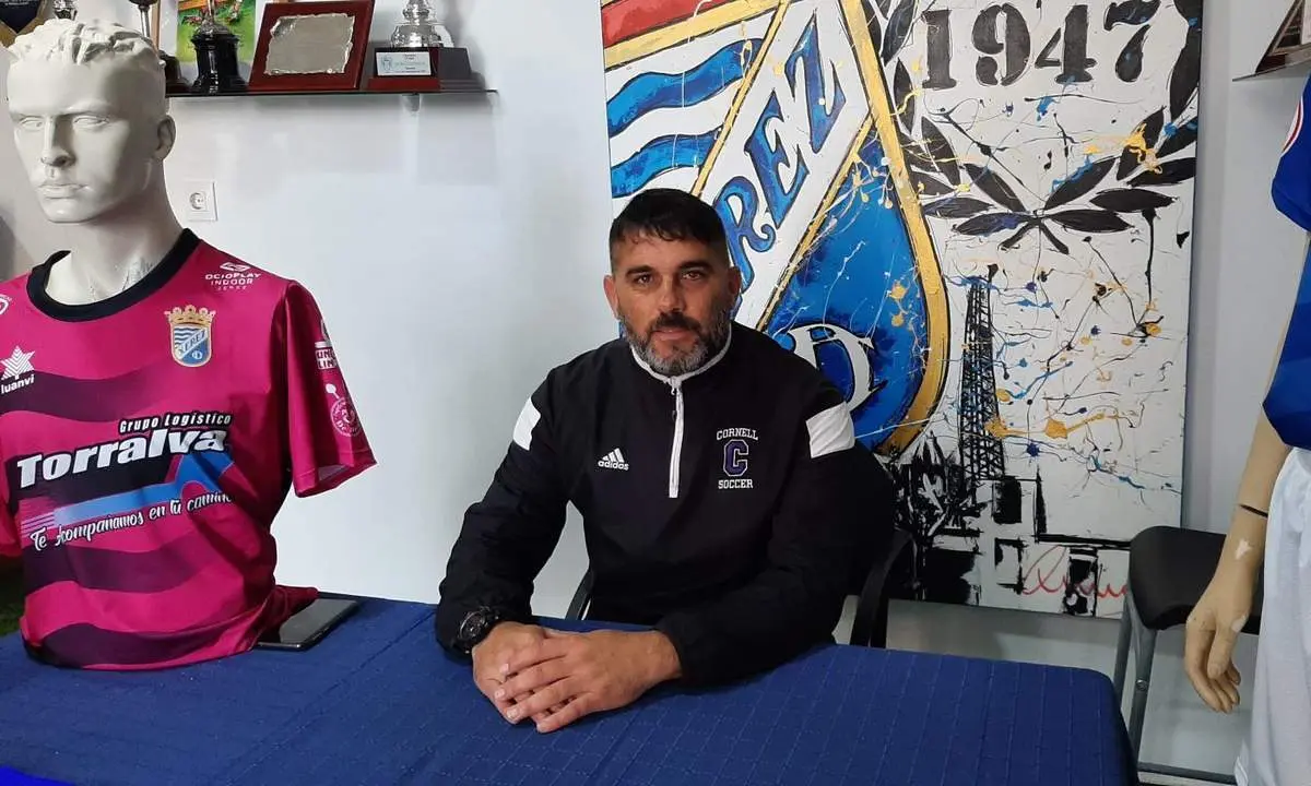 Emilio Fajardo, este viernes en rueda de prensa. - Viva Jerez