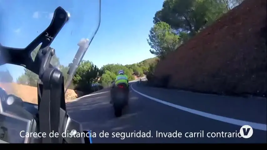 Investigado un profesor de motocicleta por incitar a una conducci&oacute;n temeraria
