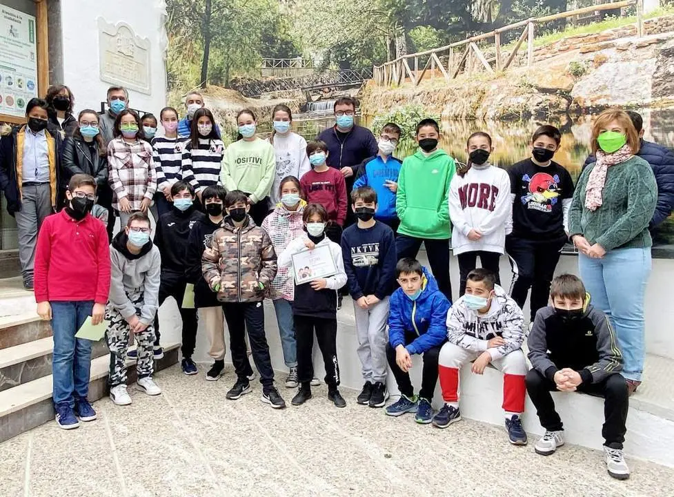 Alumnos participantes en el pleno infantil de Castillo.  - 