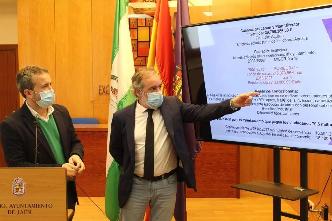 Julio Mill&aacute;n y Francisco Lechuga. - Viva Ja&eacute;n.