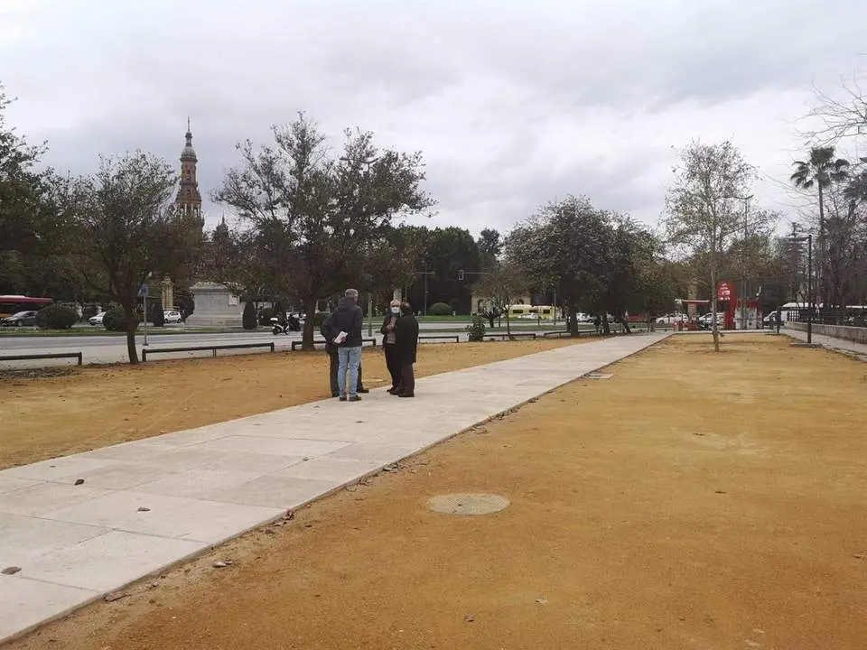 Visita al solar. - AYUNTAMIENTO DE SEVILLA