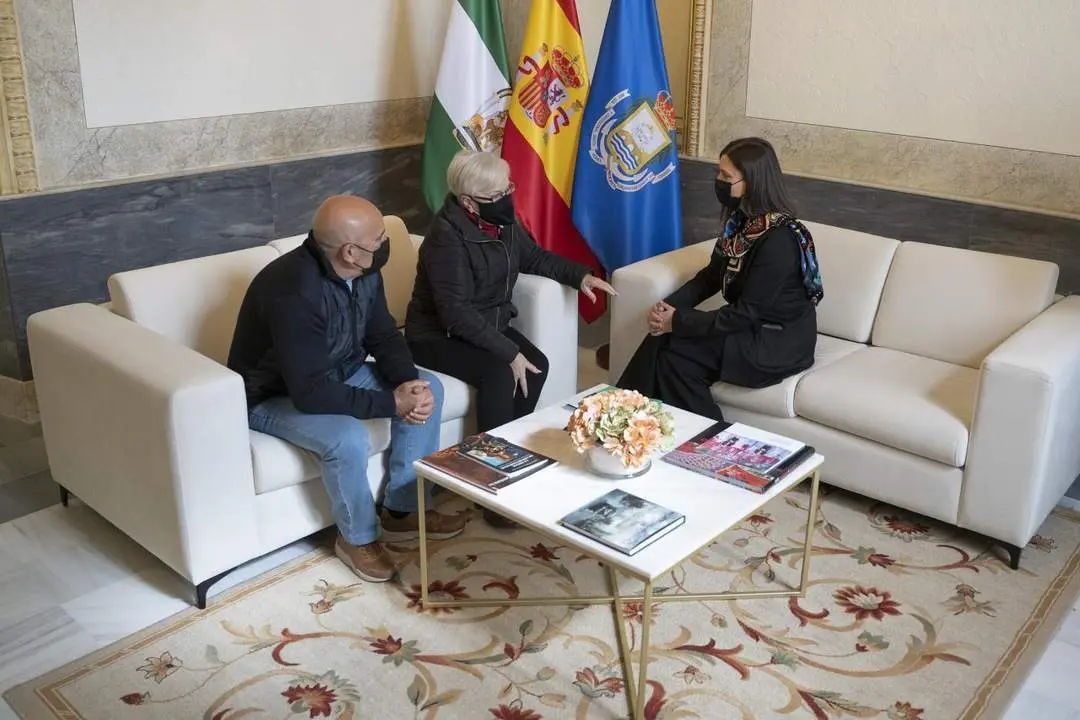 Reuni&oacute;n en la Alcald&iacute;a. - 