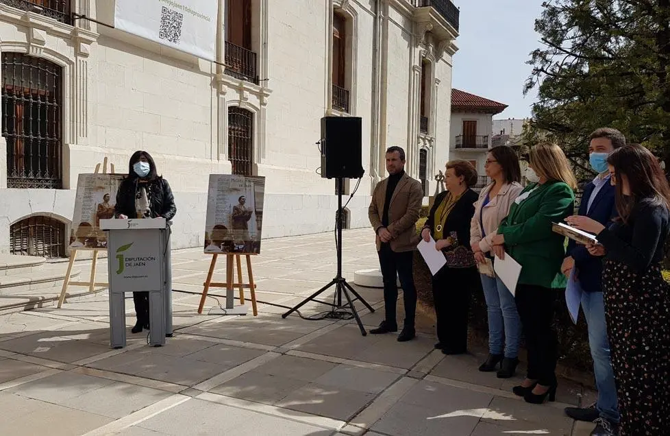 Acto de homenaje a Miguel Hern&aacute;ndez, en la lonja de la Diputaci&oacute;n Provincial.  - Viva Ja&eacute;n.