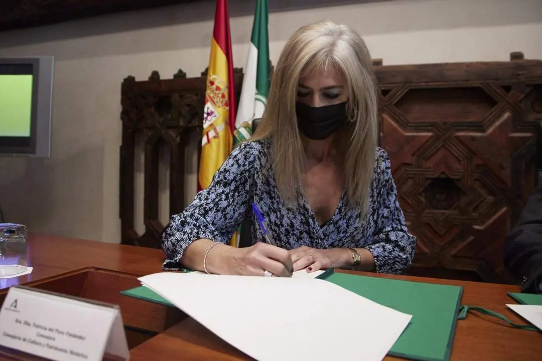 La consejera de Cultura y Patrimonio Hist&oacute;rico, Patricia del Pozo. - JOAQUIN CORCHERO / EP 