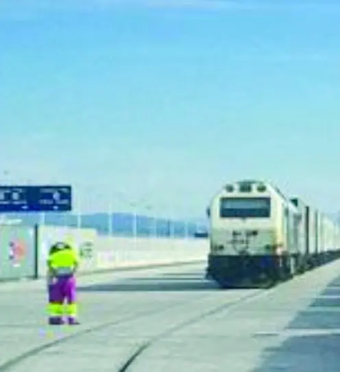 La terminal ferroviaria actual del puerto de Algeciras. - AI