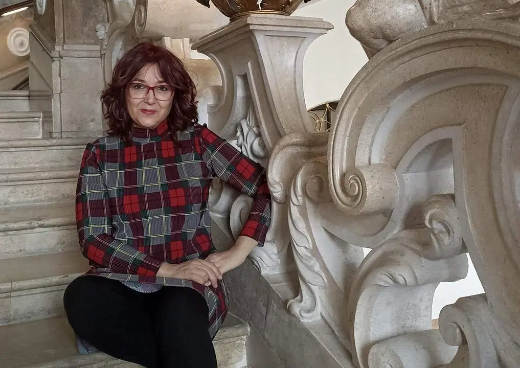 La autora granadina M&ordf; Angustias Toro. - 