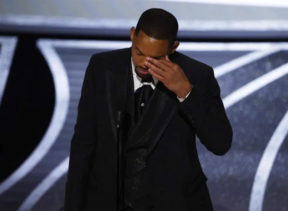 Will Smith tras la agresi&oacute;n. - EFE