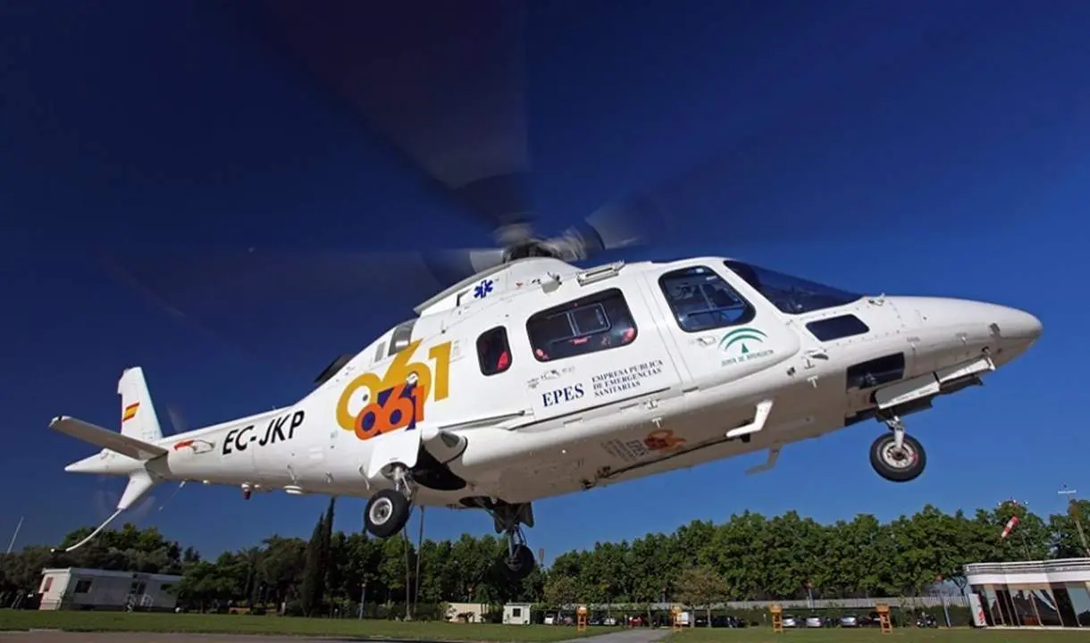 Helic&oacute;ptero del 061. - SERVICIO 112