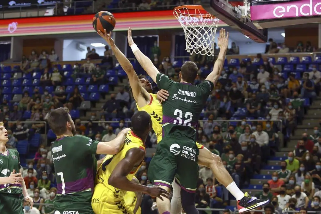 Unicaja supo aguantar para imponerse. - &Aacute;lvaro Cabrera/EFE