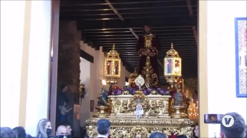 Esperanza con el Se&ntilde;or de Algeciras en su Martes Santo